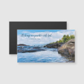 Toutes les choses possibles Inspirer le Magnet de  (Devant / Derrière)