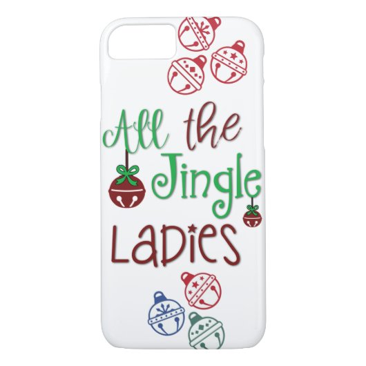 Toutes les coques iphone Jingle Ladies (Dos)