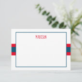 Toutes les couleurs Ruban Grille Cartes de notes p (Debout devant)