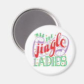 Toutes les filles Jingle Noël | Magnet (Recto/Verso)