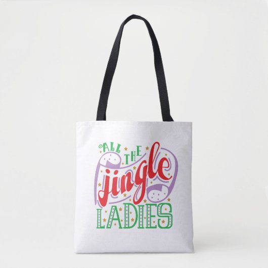 Toutes les filles Jingle Noël | SAC FOURRE-TOUT (Devant)