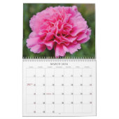 Toutes les fleurs roses Calendrier photographique (Mar 2026)