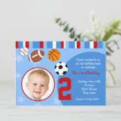 Toutes les invitations d'anniversaire de photo de (Debout devant)