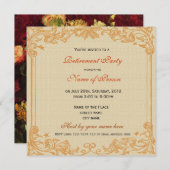 Toutes les invitations de fête, Bowl avec Peonies  (Devant / Derrière)