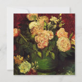 Toutes les invitations de fête, Bowl avec Peonies  (Dos)