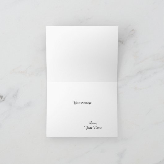 Toutes les occasions Chysanthemum Note Carte de vo (Intérieur)