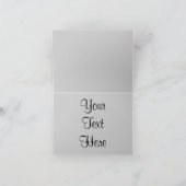 Toutes les occasions Red Rose Black Leather Carte  (Intérieur)