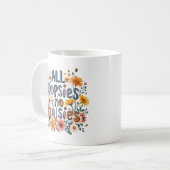 Toutes Les Oopsies Pas De Marguerites Café Mug (Devant gauche)