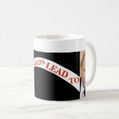 Toutes les routes mènent à Poutine Mug (Devant droit)