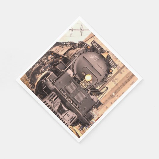 Toutes les serviettes en papier de train à bord (Coin)