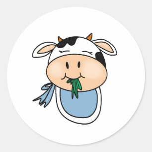 Toutes les vaches mangent des stickers d'herbe