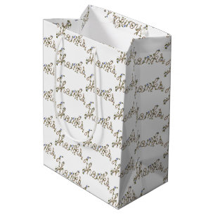 Touw en Klimop Bedankt  Medium Cadeauzakje