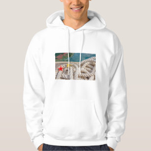 touw voor het meren van Basic Hooded Sweatshirt vo