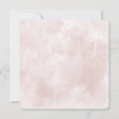 Touwkrans en Hydrangea Boeketten Kaart (Achterkant)