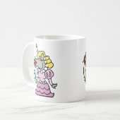 Tovenaar 101 Doodle Francesca Koffiemok (Voorkant links)