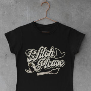 Tovenaar alsjeblieft   Grappig Halloween citaat T-shirt