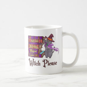 Tovenaar Alsjeblieft - Witch Black Cat Koffiemok
