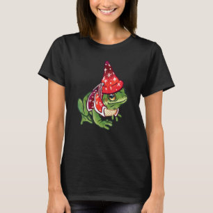 Tovenaar Cute Magical Red Robed Frog T-shirt