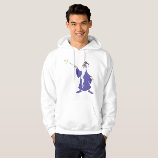 Tovenaar die een Spel gieten Hoodie (Voorkant volledig)