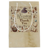 Tovenaar Heksen Party Magische Wands Petten Medium Cadeauzakje (Voorkant)