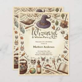 Tovenaar Heksen Party Magische Wands Petten Vintag