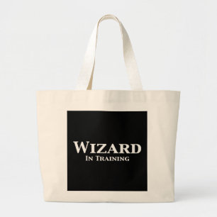 Tovenaar in de Geschenken van de Opleiding Grote Tote Bag