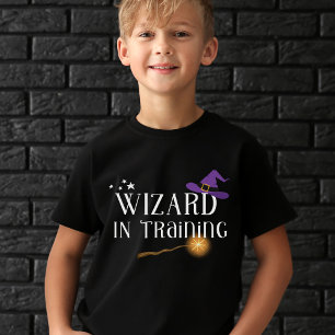 Tovenaar in opleiding - Familie Matching Halloween T-shirt