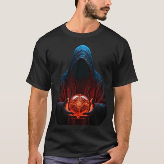 Tovenaar Magic Ball T-shirt (Voorkant)
