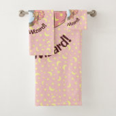 Tovenaar met Ball Bad Handdoek (Insitu)