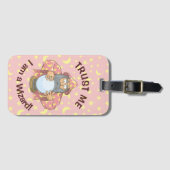 Tovenaar met Ball Bagagelabel (Voorkant (horizontaal))