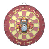 Tovenaar met Ball Dartbord (Voorkant)