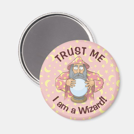 Tovenaar met Ball Magneet (Voorkant / Achterkant)