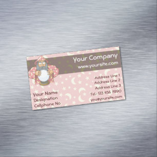 Tovenaar met Ball Magnetisch Visitekaartje