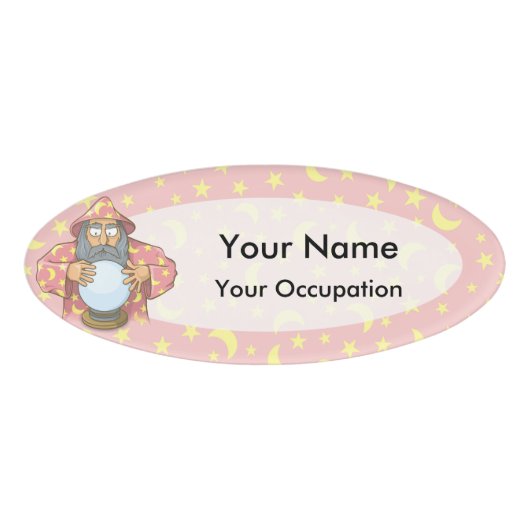 Tovenaar met Ball Naambadge (Voorkant)