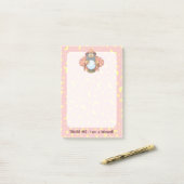 Tovenaar met Ball Post-it® Notes (Op bureau)