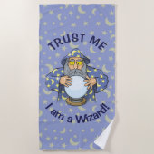 Tovenaar met Ball Strandlaken (Voorkant)