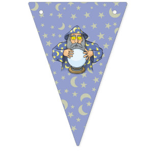 Tovenaar met Ball Vlaggetjes