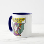 Tovenaar met de Mok van de Wand (Voorkant links)