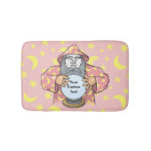 Tovenaar met uw gezicht badmat (Voorkant)