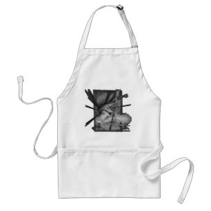Tovenaar onder Fire Apron Standaard Schort