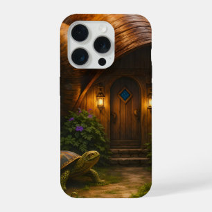 Tovenaar slakkenhuis cottage betoverd bos, slank iPhone 15 pro hoesje