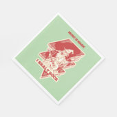 Tovenaar speelt gitaar servet (Hoek)