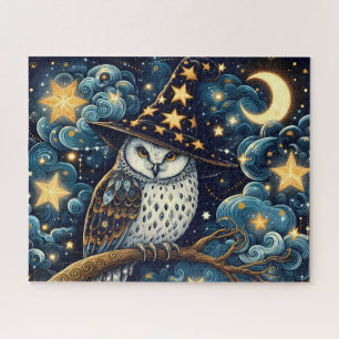Tovenaar Uil Sterrennacht Legpuzzel