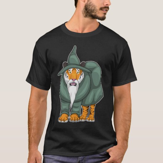 Tovenaar van de tijger t-shirt (Voorkant)