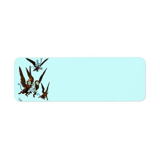 Tovenaar van het Etiket van het Adres Oz (Voorkant)