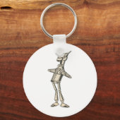 Tovenaar van het Man van de Tin van Oz Sleutelhanger (Voorkant)
