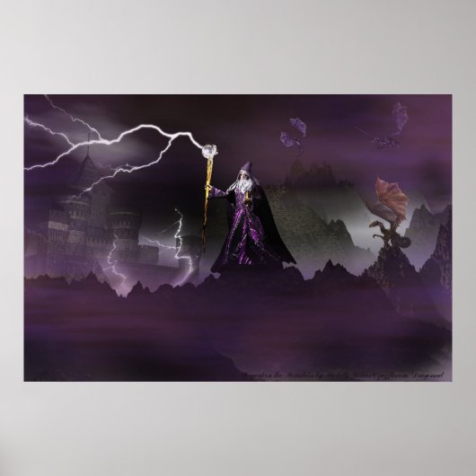 Tovenaar van het Poster van Michelle Wilder in de (Voorkant)