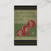 Tovenaar van het Visitekaartje Oz (Achterkant)