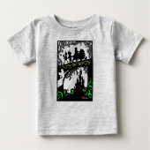 Tovenaar van Oz Baby T-Shirt Transparent (Voorkant)