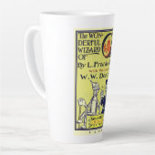 tovenaar van Oz Book Hoesje Art, titelpagina Latte Mok (Linkerhoek)